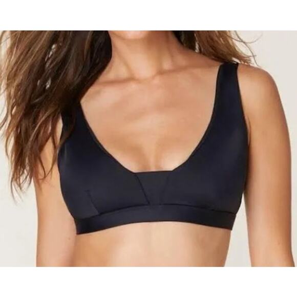 ANDIE Swim - The Tahiti Top - Black - Size XL - NWT - Picture 1 of 6